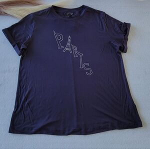 Ava & Grace Paris Women's Blouses Color Light Purple Size Plus‎ 1X